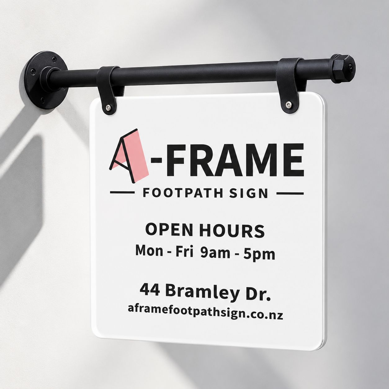 Custom Hanging Shop Sign