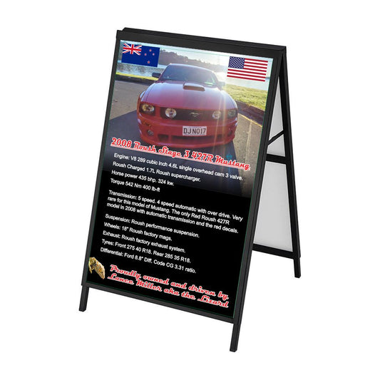 How to Use A-Frame Signs to Boost Your Sales: A Case Study