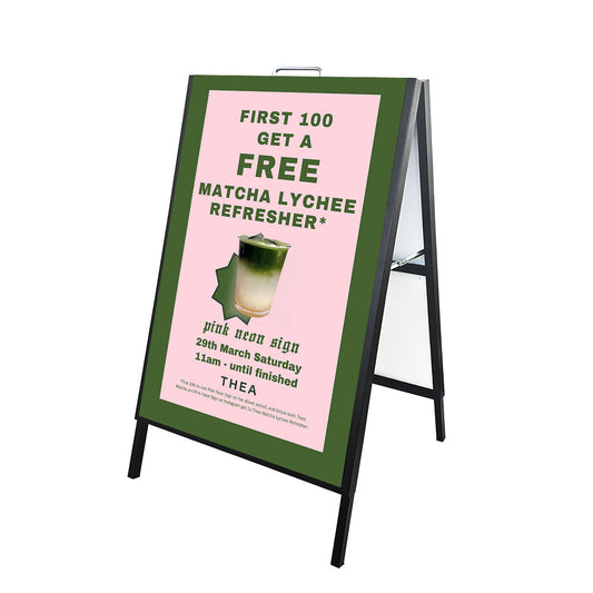 Promoting Your Business with A-Frame Sandwich Board Signs