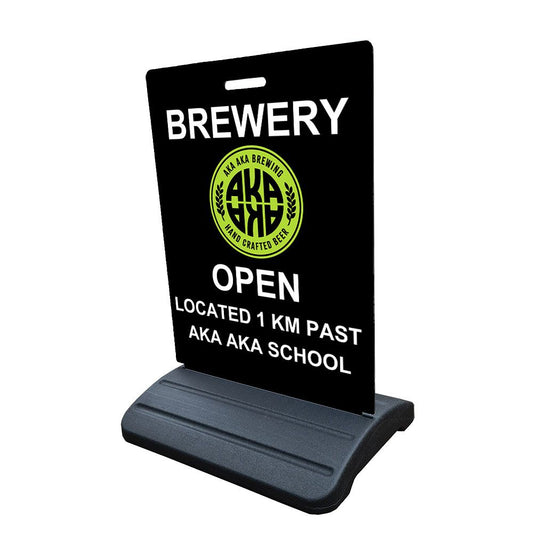 How a Brewing Company in Hamilton Used Footpath Signs to Drive Cellar Door Visits