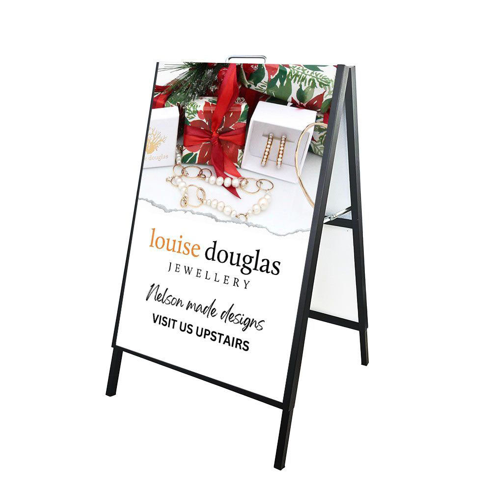 How Retailers Can Use A-Frame Footpath Signs for Seasonal Promotions