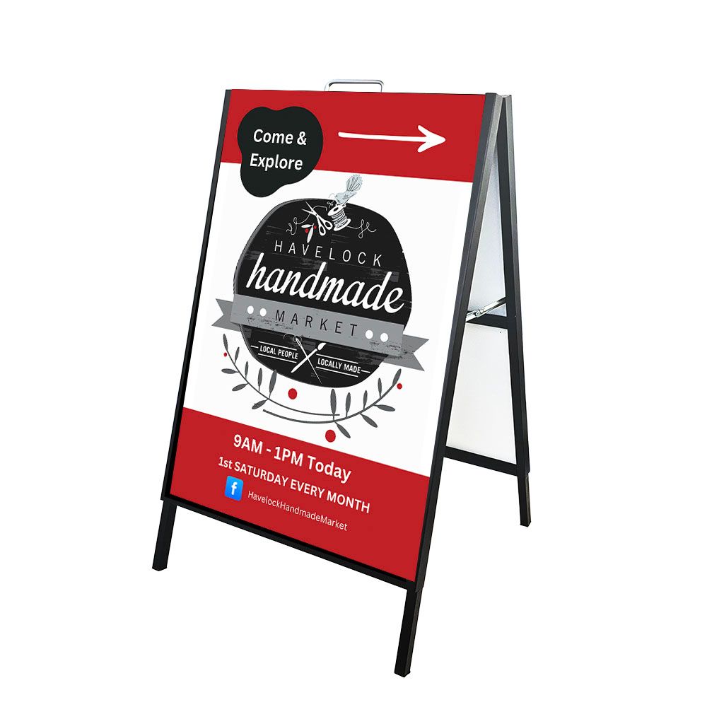 A-Frame Sandwich Board Signs - The Best Outdoor Signage Solution