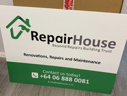 Case Study: Using Corflute Signs for Work Sites — A Practical Option for Temporary Site Signage