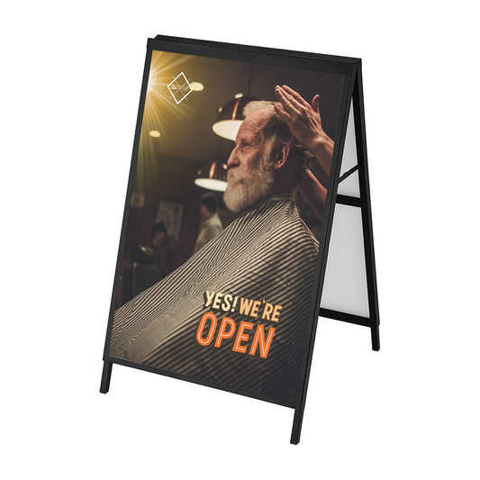 sandwich board for barber 14