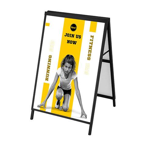 A-frame Sandwich Board Gym and Fitness Centre 4