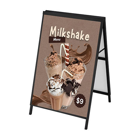 A-frame Sandwich Board Drinks Menu Template 28