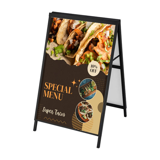 Templates for A-frame Sandwich Boards: Business Ideas and Inspiration 15