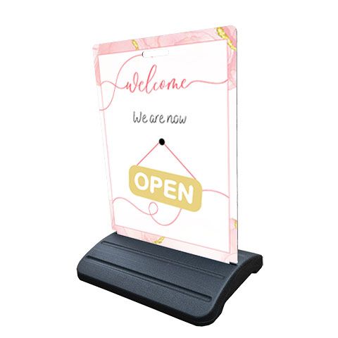 Footpath Sign with ACM Board – A-frame Footpath Sign