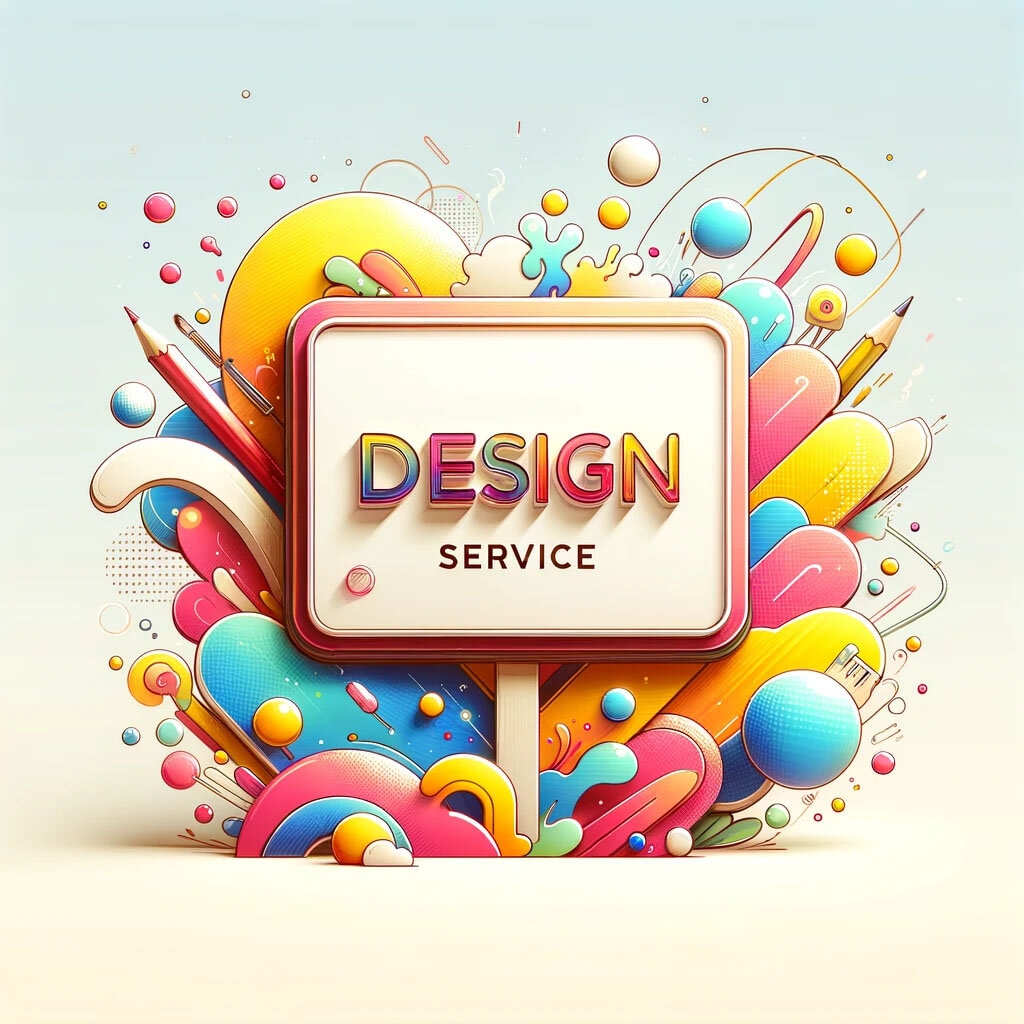 Desogn Service Design Services and/or Layout Services – A-frame Footpath Sign